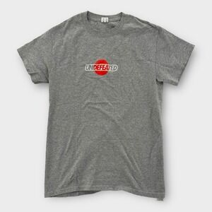 Undefeated T Shirt UNDFTD Japan Gray Flag Cotton Short Sleeve Tee Mens Small